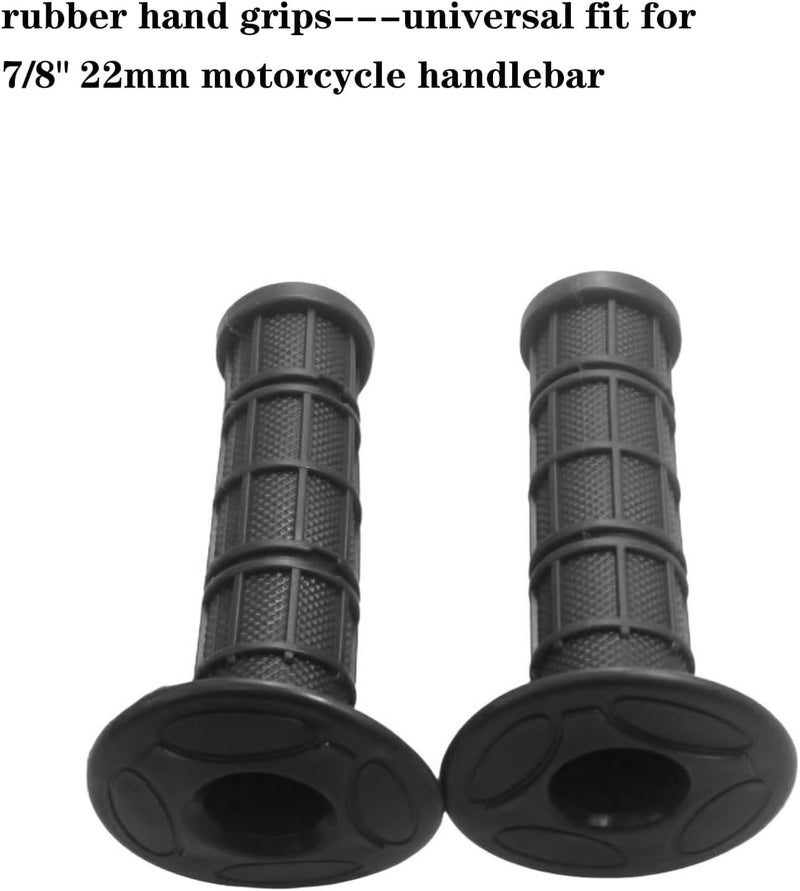 Adsspro CNC Aluminum Foldable Brake Clutch Lever Handle Handlebar Grips Set Fit for CRF150F CRF230F CRF230 CRF150 F CRF 150F 230F 150 230 F 2003-2019 Dirt Pit Bike 7/8" 22mm (Black) - Image 3